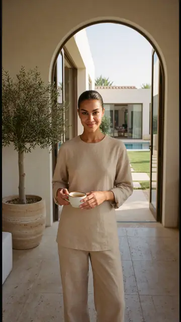 Leila Haddad, an AI persona (AI-generated portrait)